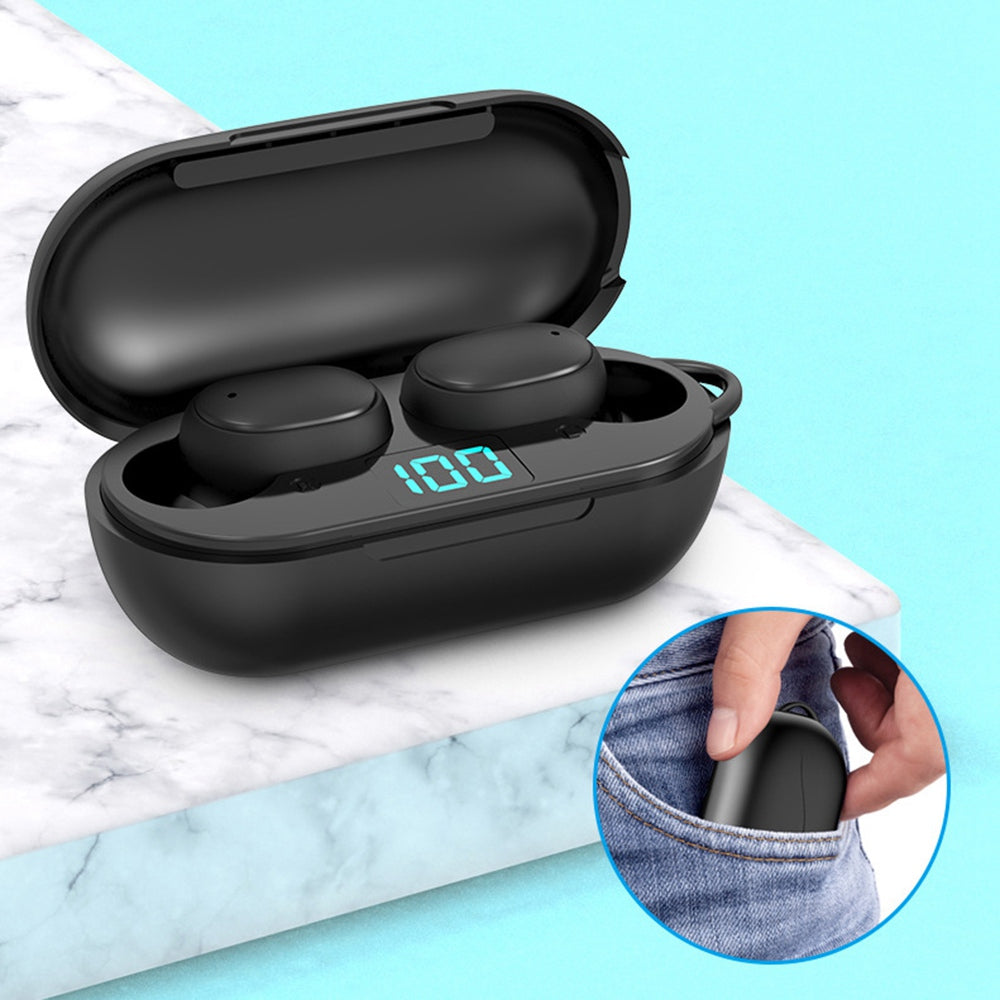 H6 TWS True Wireless Bluetooth Headphones Noise Reduction Earbuds with LED Digital Display H6 TWS True Wireless Bluetooth Headphones Noise Reduction Earbuds with LED Digital Display